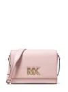 Michael Kors Mimileather Mk Signature Logo Flap Messenger Crossbody Bag In Multi