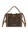 Michael Kors Mina Small Logo Chain Satchel Bag