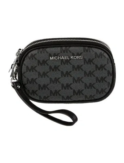 Pre-owned Michael Kors Minaudière In Gray