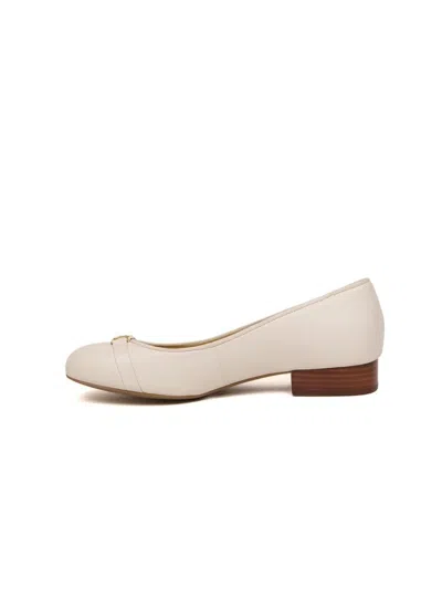 Michael Kors Mindy Flex Ballet Flat In White