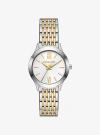 Michael Kors Mini Aspyn Two-tone Watch In Gold
