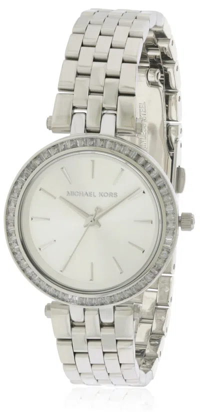 Michael Kors Mini Darci Stainless Steel Ladies Watch In Metallic