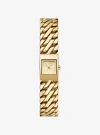 Michael Kors Mini Darrington Gold-tone Chain-link Watch