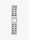 Michael Kors Mini Darrington Silver-tone Chain-link Watch