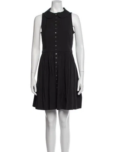 Pre-owned Michael Kors Mini Dress In Black