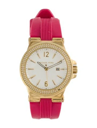 Pre-owned Michael Kors Mini Dylan Watch In Multi