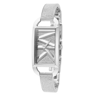 Michael Kors Mini Empire Women's 20mm Quartz Watch In Silver