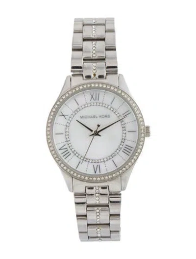 Pre-owned Michael Kors Mini Lauryn Watch, 33mm In Multi