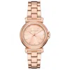 Michael Kors Mini Maren Women's Watch In Burgundy
