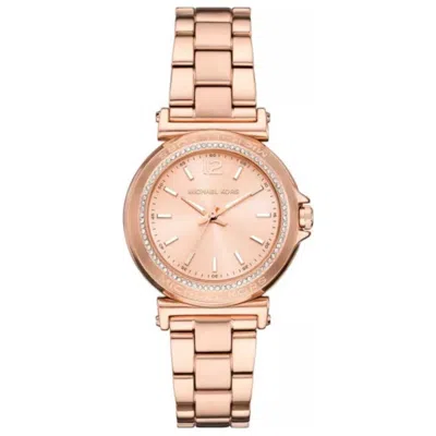 Michael Kors Mini Maren Women's Watch In Burgundy