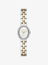 Michael Kors Mini Maude Two-tone Watch In Metallic