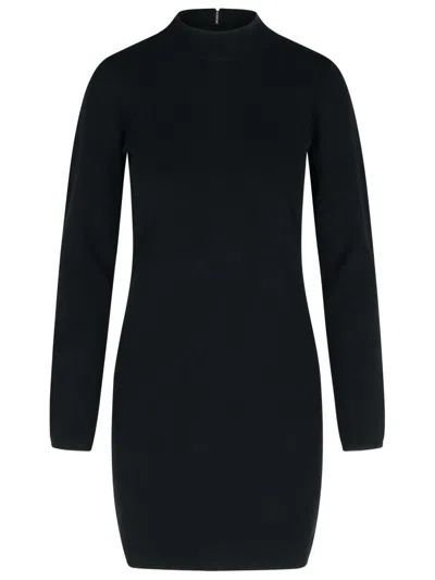 Michael Kors 'mini Mock' Viscose Blend Dress In Black