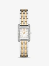 MICHAEL KORS MINI MONROE PAVÉ TWO-TONE WATCH