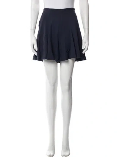 Pre-owned Michael Kors Mini Shorts In Blue/white