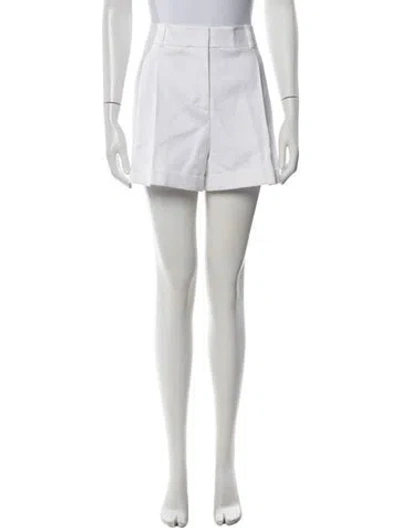 Pre-owned Michael Kors Mini Shorts In White