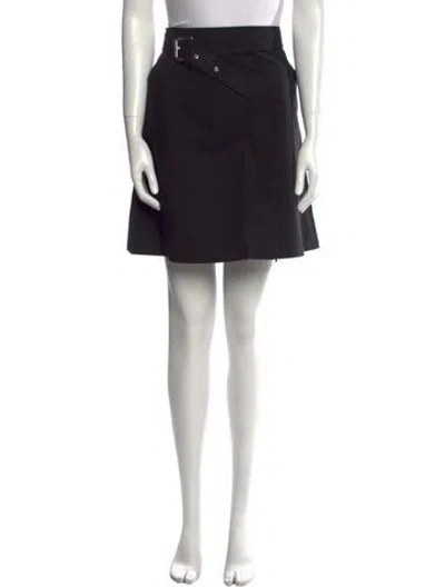 Pre-owned Michael Kors Mini Skirt In Black