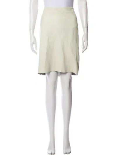 Pre-owned Michael Kors Mini Skirt In Green