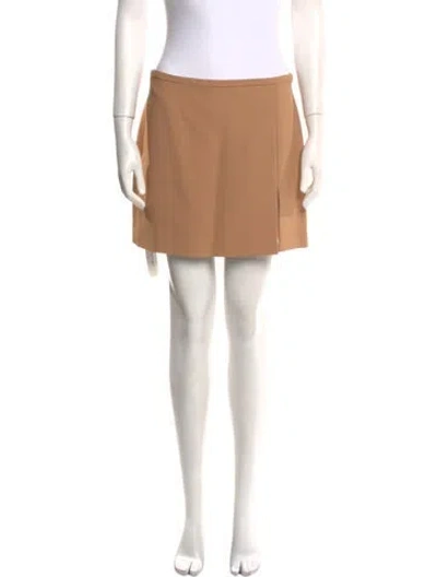 Pre-owned Michael Kors Mini Skirt In Neutral