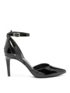 Michael Kors Mirabel Flex Pump Pumps In Black Patent Leather In Black