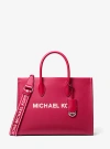 Michael Kors Mirella Medium Pebbled Leather Tote Bag