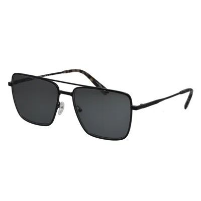 Michael Kors Mk 1154 100587 58mm Unisex Square Sunglasses In Black