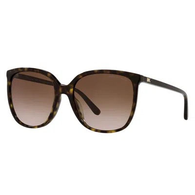 Michael Kors Mk 2137u 300613 57mm Womens Square Sunglasses In Brown