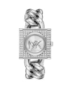 Michael Kors Women's Mk Chain Lock White Dial Watch In White