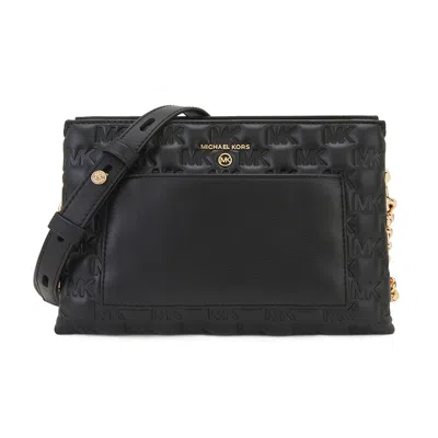 Michael Kors 迈克高仕 Mk女包 Jet Set Charm系列 女士中号链条单肩斜挎包 32s2gt9c9l In Black