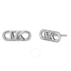 Michael Kors Mk Logo Link Earrings