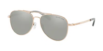 Michael Kors Mk1045 San Diego 11086g Men's Sunglasses Rose-gold Size 56
