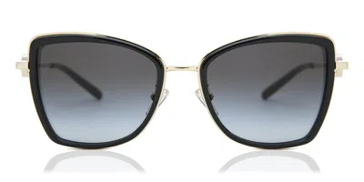 Michael Kors Mk1067b 10148g Occhiali Da Sole Neri Per Donna In Transparent
