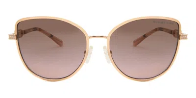Michael Kors Mk1144b Catalonia 110814 Women's Sunglasses Gold Size 56
