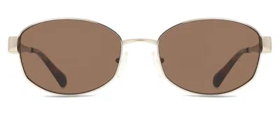 Michael Kors Mk1161 Monte Carlo 101473 Women's Sunglasses Gold Size 56