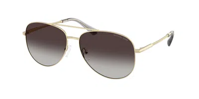 Michael Kors Mk1172 Perledo 10148g Women's Sunglasses Gold Size 58 In Metallic