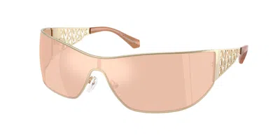 Michael Kors Mk1180 Melbourne 189387 Women's Sunglasses Gold Size 43 In Pink