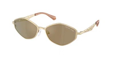 Michael Kors Mk1181 Gold Coast 10144t Occhiali Da Sole Oro Per Donna