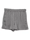 Michael Kors Mk2000 Logo-print Shorts In Black