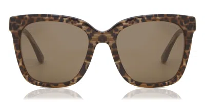 Michael Kors Mk2163 San Marino 391773 Women's Sunglasses Brown Size 52