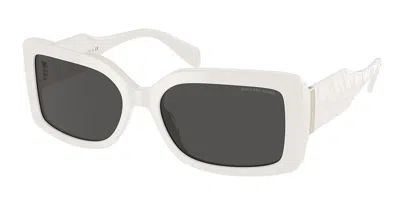 MICHAEL KORS MK2165 CORFU 310087 WOMEN’S SUNGLASSES WHITE SIZE 56