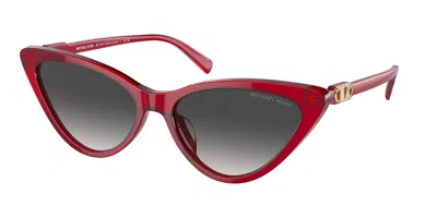 Michael Kors Mk2195u Harbour Island 39558g Women's Sunglasses Red Size 56