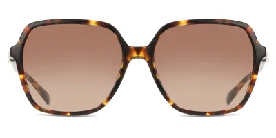 Michael Kors Mk2196u Jasper 300613 Women's Sunglasses Tortoiseshell Size 58 In Brown
