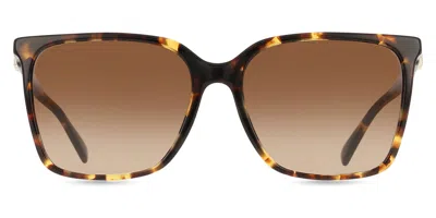 Michael Kors Mk2197u Canberra 300613 Women's Sunglasses Tortoiseshell Size 56 In Brown