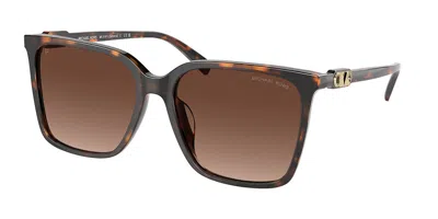 Michael Kors Mk2197u Canberra Polarized 3006t5 Women's Sunglasses Tortoiseshell Size 56 In Brown