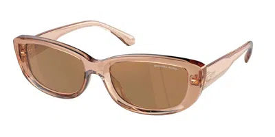Michael Kors Mk2210u Asheville 3999/o Women's Sunglasses Brown Size 54