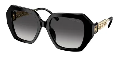 Michael Kors Mk2232u South Beach 30058g Women's Sunglasses Black Size 54