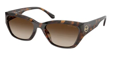 Michael Kors Mk2242d Pearl River Asian Fit 300613 Women's Sunglasses Tortoiseshell Size 56 In Multi