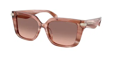 Michael Kors Mk2275bu Santo Domingo 405613 Women's Sunglasses Pink Size 52 In Green
