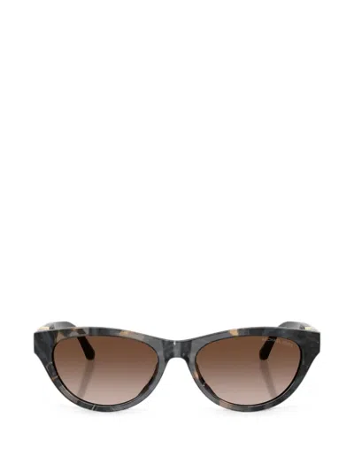 Michael Kors Womens Mk2293u Napa Valley Tortoiseshell Acetate Sunglasses Black In Brown