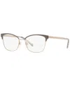 Michael Kors Mk3012 Women's Cat Eye Eyeglasses In Brown