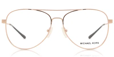 Michael Kors Mk3019 Procida 1116 Women's Glasses Rose-gold Size 56 - Free Lenses - Blue Light Block Available